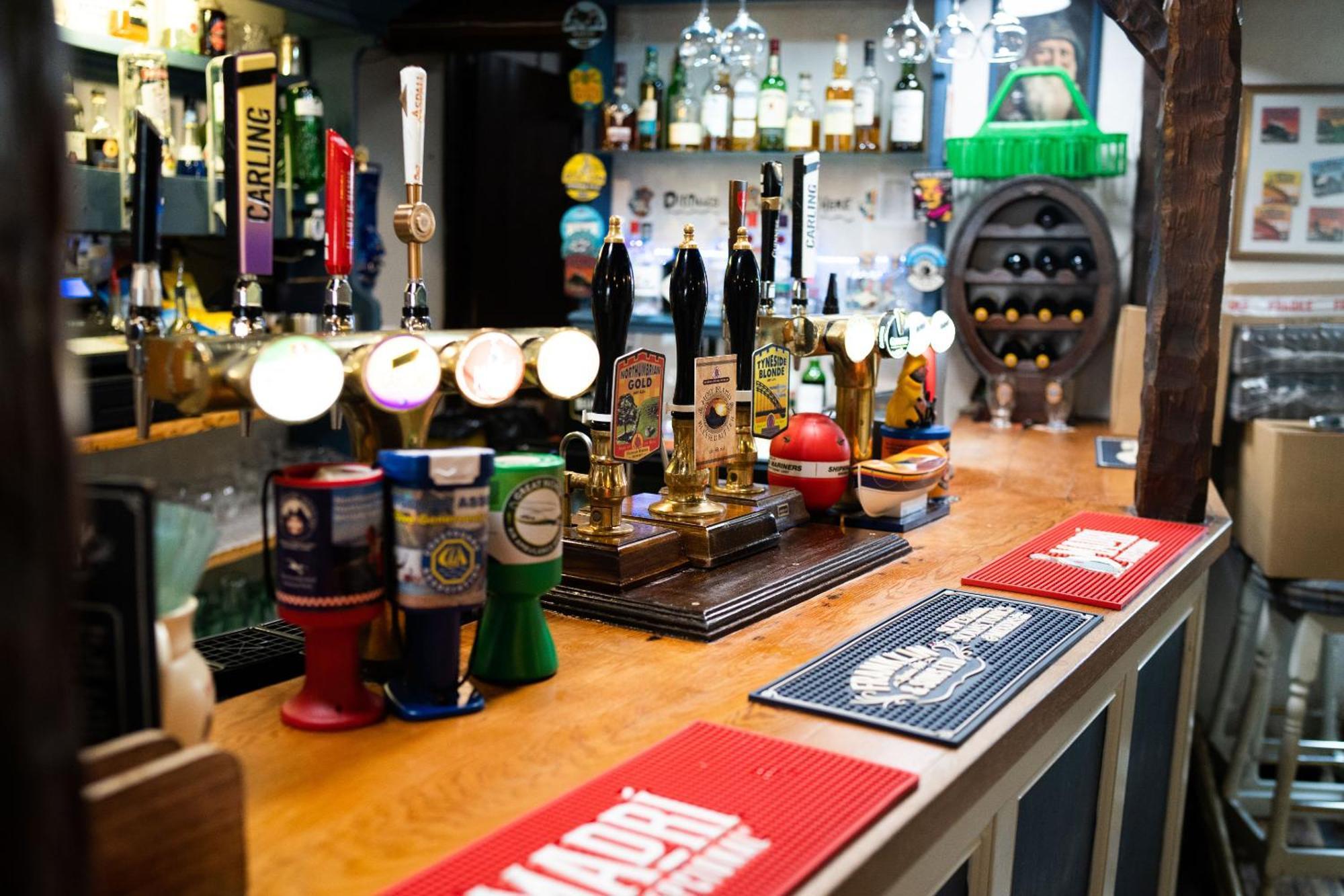 The Ship Inn Holy Island of Lindisfarne Bagian luar foto